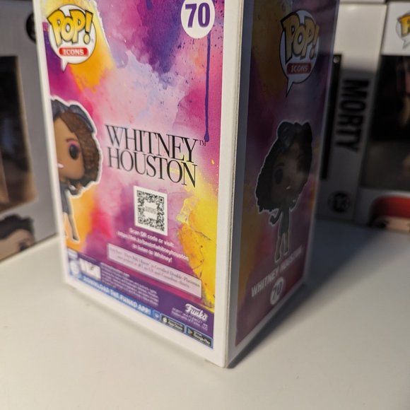 Funko Pop! Whitney Houston Target Icons Whitney 70 - Picture 2 of 3